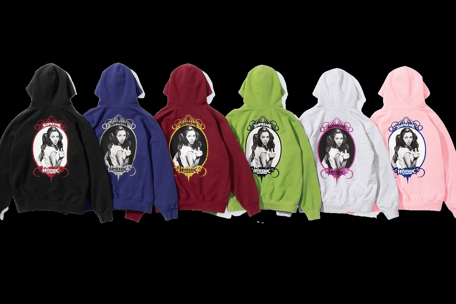 Supreme®/HYSTERIC GLAMOUR Zip Up Hooded Sweatshirt view 12